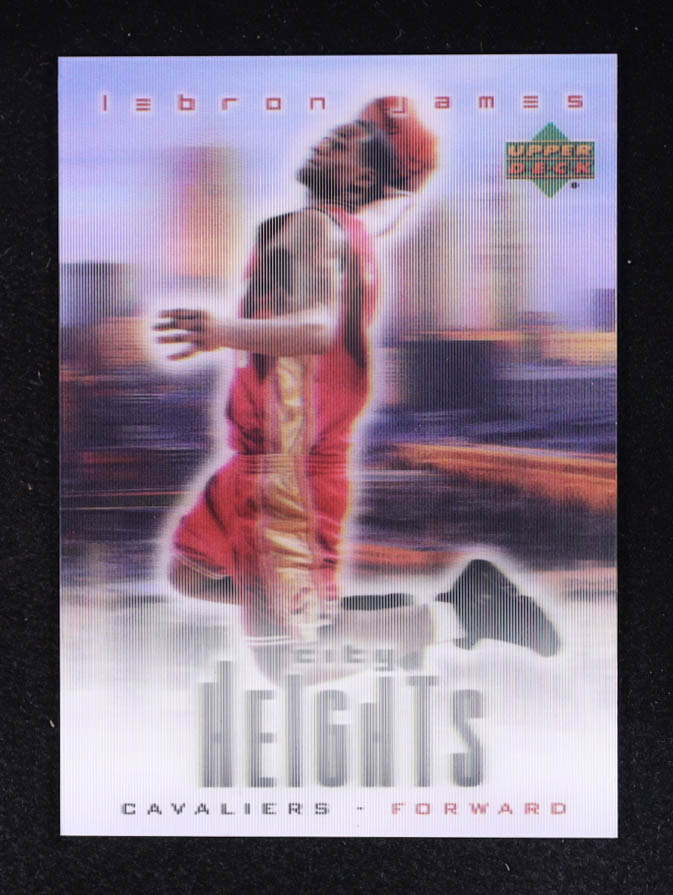 LeBron James 2003 Upper Deck City Heights LeBron James #NNO RC at PristineAuction.com LeBron James 2003 Upper Deck City Heights LeBron James #NNO RC at PristineAuction.com