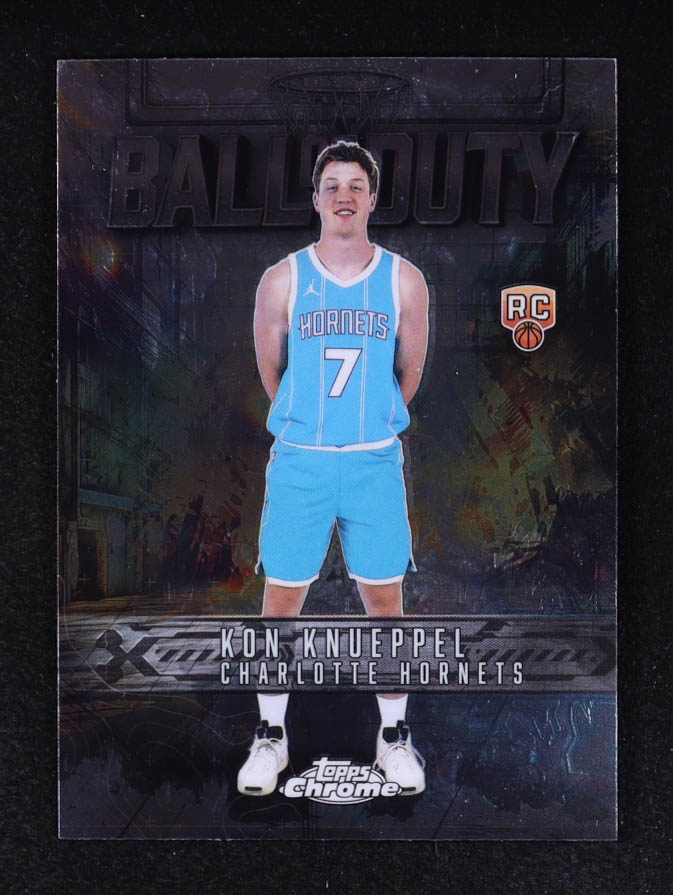 Kon Knueppel 2025-26 Topps Chrome Ball of Duty #BD23 RC at PristineAuction.com Kon Knueppel 2025-26 Topps Chrome Ball of Duty #BD23 RC at PristineAuction.com