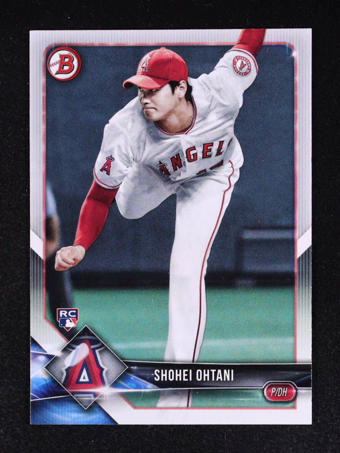 Shohei Ohtani 2018 Bowman #49 RC at PristineAuction.com Shohei Ohtani 2018 Bowman #49 RC at PristineAuction.com