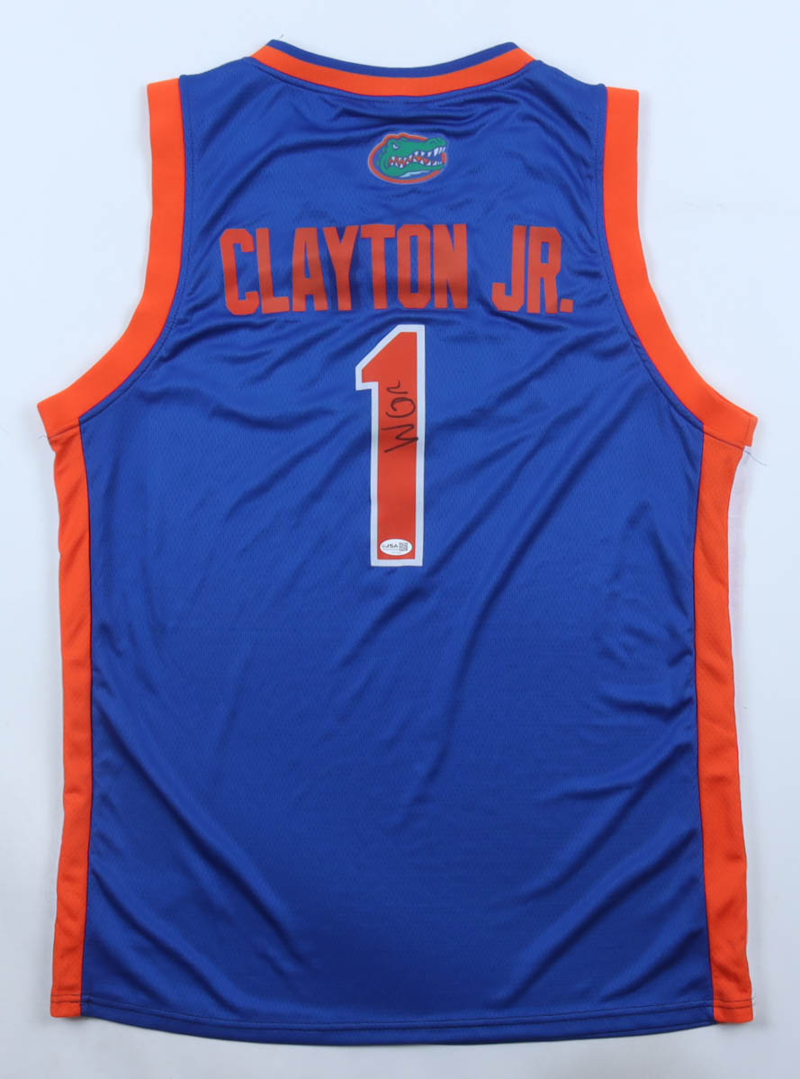 Walter Clayton Jr. Signed Gators Jordan Authentic Jersey (JSA) at PristineAuction.com Walter Clayton Jr. Signed Gators Jordan Authentic Jersey (JSA) at PristineAuction.com