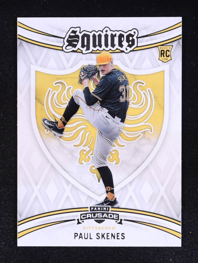 Paul Skenes 2024 Panini Crusade Squires #6 RC at PristineAuction.com Paul Skenes 2024 Panini Crusade Squires #6 RC at PristineAuction.com