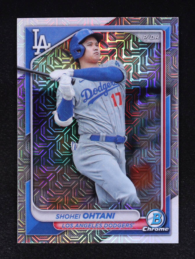 Shohei Ohtani 2024 Bowman Chrome Bowman Mega Box #33 at PristineAuction.com Shohei Ohtani 2024 Bowman Chrome Bowman Mega Box #33 at PristineAuction.com