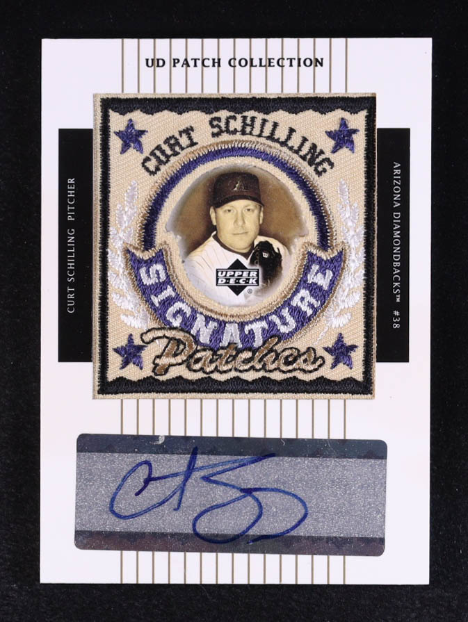 Curt Schilling 2003 UD Patch Collection Signature Patches #CS at PristineAuction.com Curt Schilling 2003 UD Patch Collection Signature Patches #CS at PristineAuction.com