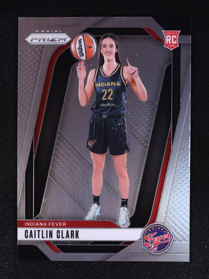 Caitlin Clark 2024 Panini Prizm WNBA #145 RC at PristineAuction.com Caitlin Clark 2024 Panini Prizm WNBA #145 RC at PristineAuction.com