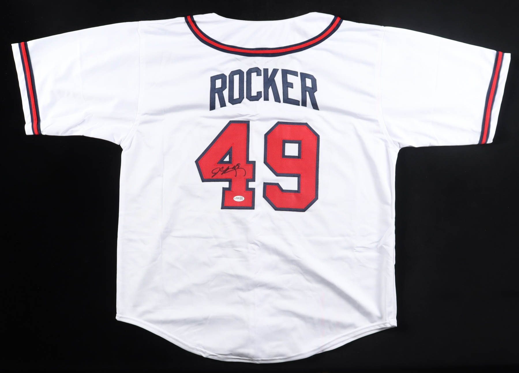 John Rocker Signed Jersey (JSA) at PristineAuction.com John Rocker Signed Jersey (JSA) at PristineAuction.com