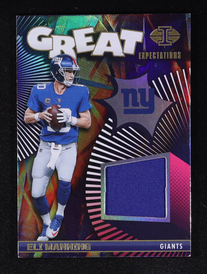 Eli Manning 2024 Panini Illusions Great Expectations Jerseys #86 at PristineAuction.com Eli Manning 2024 Panini Illusions Great Expectations Jerseys #86 at PristineAuction.com
