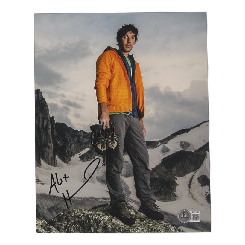 Alex Honnold Signed 8x10 Photo (Beckett) at PristineAuction.com Alex Honnold Signed 8x10 Photo (Beckett) at PristineAuction.com