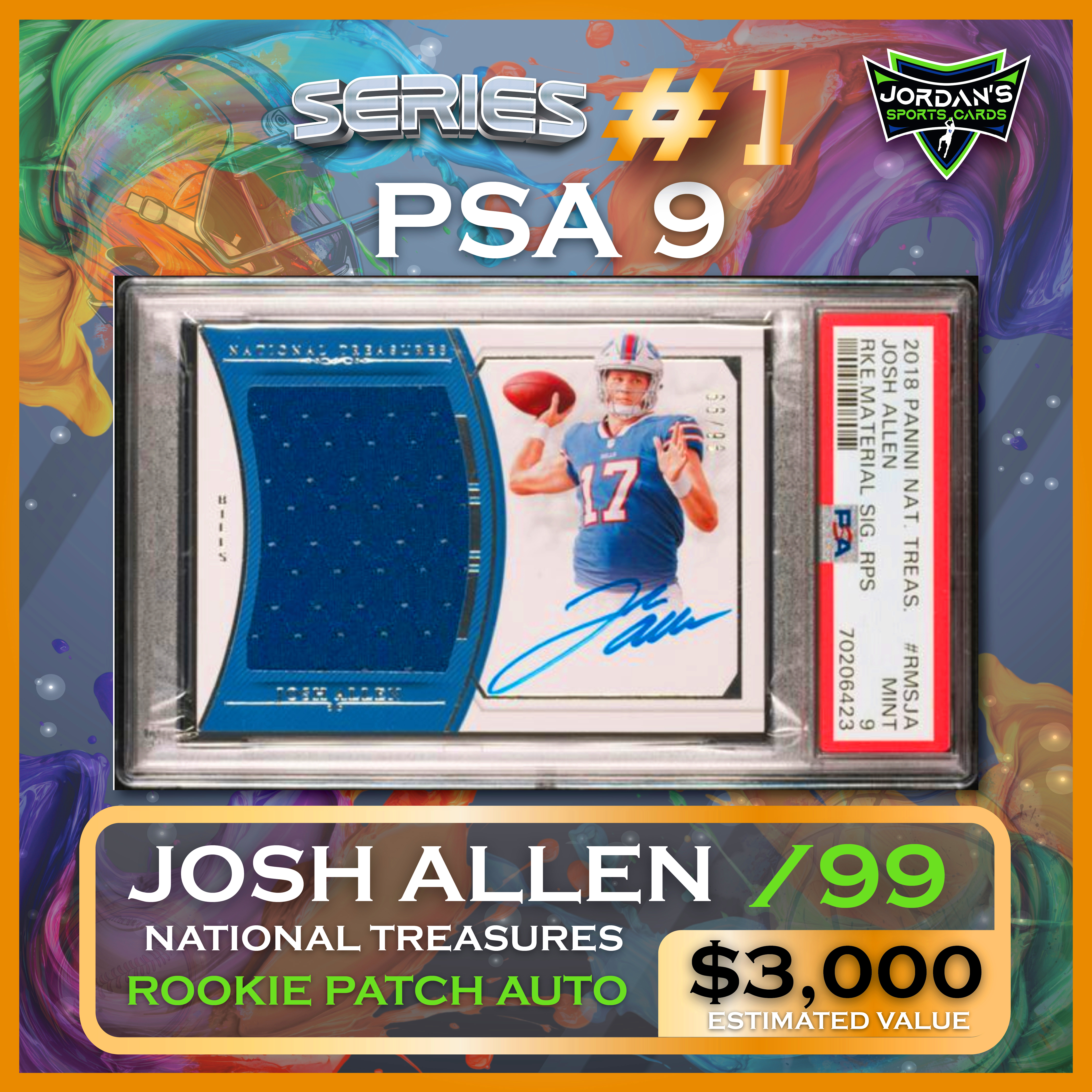 Platinum Quest Live Series 1 Sports Card Pack Mystery Box Presented by Jordan's Sports Cards - (1) Graded PSA or BGS Card Per Pack (Limited to Just 200 Packs!) at PristineAuction.com Platinum Quest Live Series 1 Sports Card Pack Mystery Box Presented by Jordan's Sports Cards - (1) Graded PSA or BGS Card Per Pack (Limited to Just 200 Packs!) at PristineAuction.com