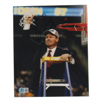 Bill Self Signed Kansas Jayhawks 8x10 Photo (Beckett) at PristineAuction.com