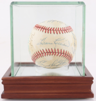 Baseball HOFers OAL Baseball Signed by (18) with Lefty Grove, Warren Spahn, Luke Appling, Duke Snider, Bob Gibson, Stan Musial, and Harmon Killebrew (PSA) at PristineAuction.com