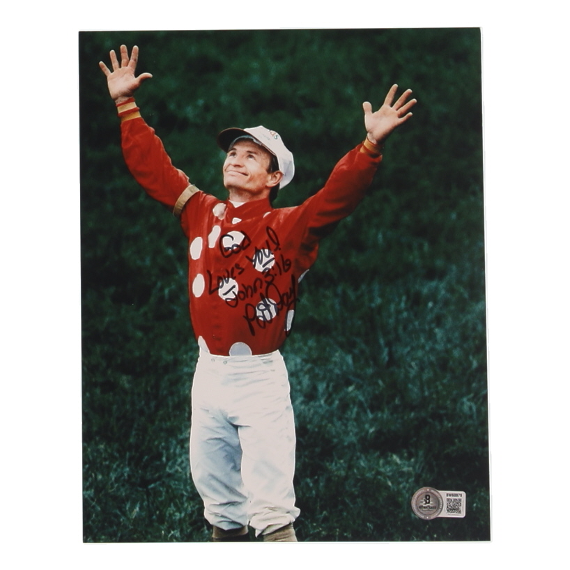 Pat Day Signed 8x10 Photo Inscribed "God Loves You!" (Beckett) at PristineAuction.com Pat Day Signed 8x10 Photo Inscribed "God Loves You!" (Beckett) at PristineAuction.com