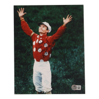 Pat Day Signed 8x10 Photo Inscribed "God Loves You!" (Beckett) at PristineAuction.com