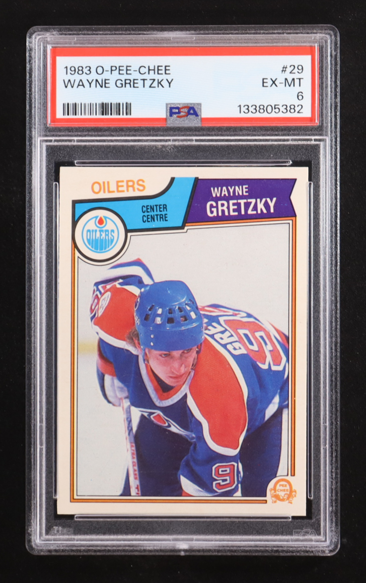 Wayne Gretzky 1983-84 O-Pee-Chee #29 (PSA 6) at PristineAuction.com Wayne Gretzky 1983-84 O-Pee-Chee #29 (PSA 6) at PristineAuction.com
