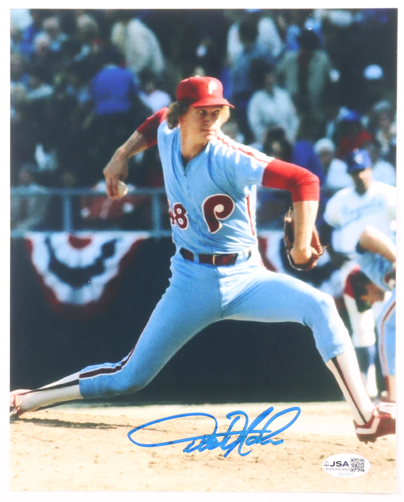 Dickie Noles Signed Phillies 8x10 Photo (JSA) at PristineAuction.com Dickie Noles Signed Phillies 8x10 Photo (JSA) at PristineAuction.com
