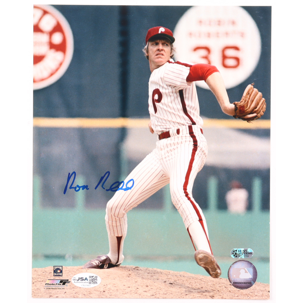 Ron Reed Signed Phillies 8x10 Photo (JSA) | Pristine Auction