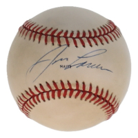 Jose Canseco Signed 1989 World Series Logo Baseball (JSA & PSA) at PristineAuction.com