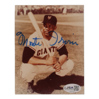 Monte Irvin Signed Giants 4x5 Photo (JSA) at PristineAuction.com