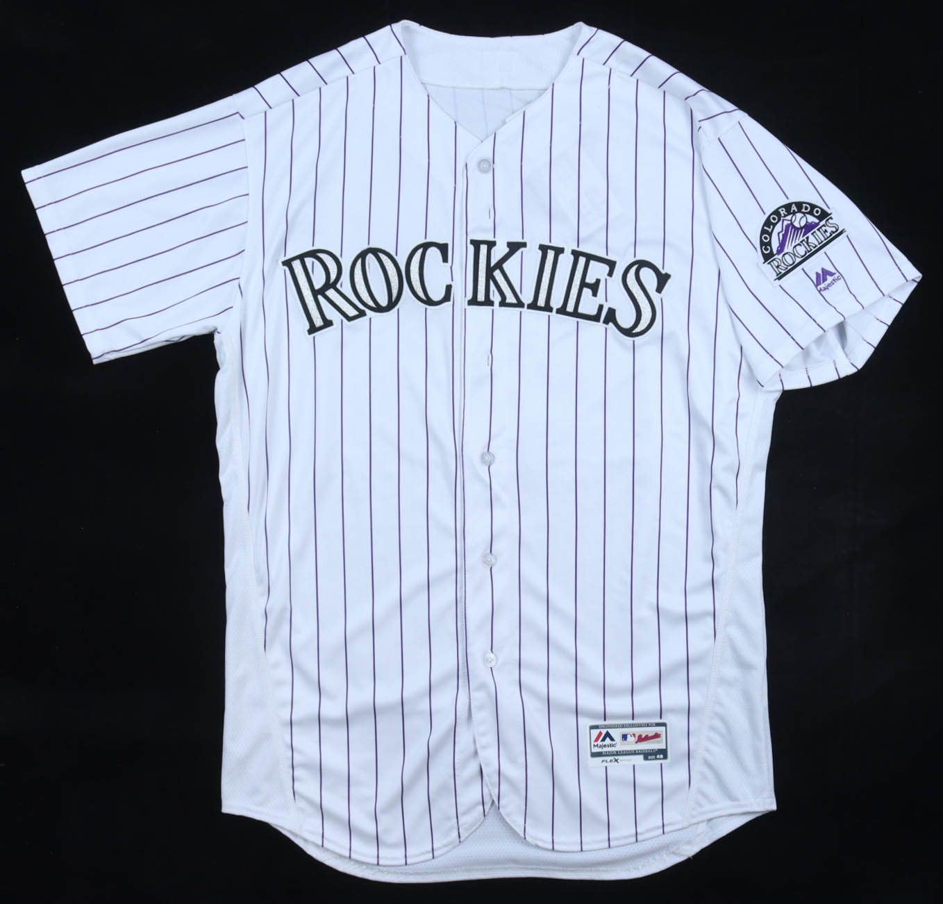 Nolan Arenado Signed Rockies Majestic Authentic Jersey (MLB) at PristineAuction.com Nolan Arenado Signed Rockies Majestic Authentic Jersey (MLB) at PristineAuction.com