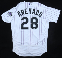 Nolan Arenado Signed Rockies Majestic Authentic Jersey (MLB) at PristineAuction.com