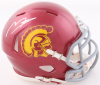 Makai Lemon Signed USC Trojans Speed Mini Helmet (JSA) at PristineAuction.com