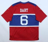 Jaxson Dart Signed Giants Nike Authentic Jersey (Beckett) at PristineAuction.com