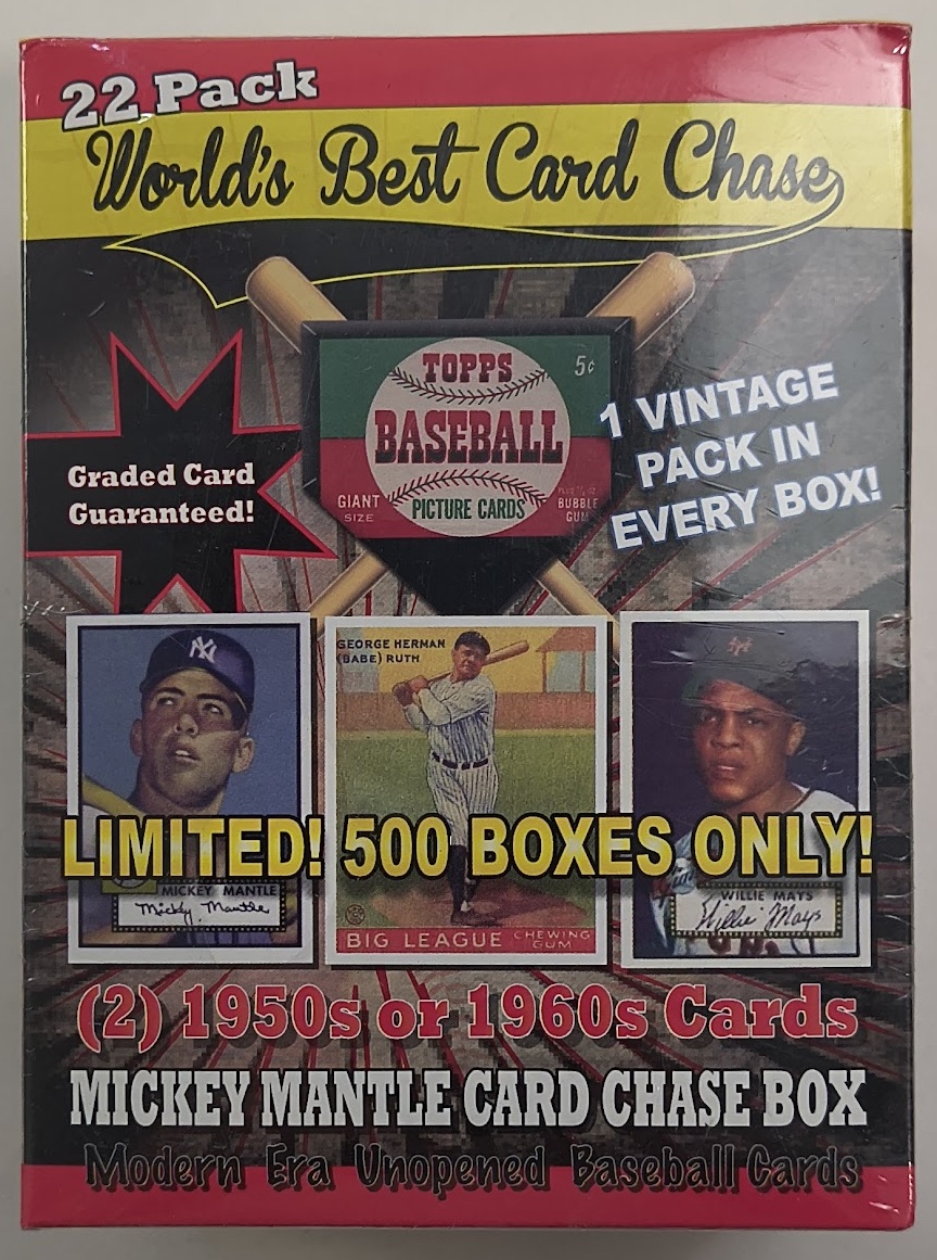 World's Best Card Chase Box with (22) Unopened Packs at PristineAuction.com World's Best Card Chase Box with (22) Unopened Packs at PristineAuction.com