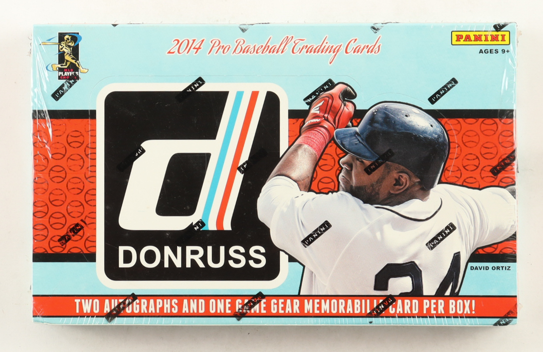 2014 Donruss Baseball Hobby Box with (24) Packs at PristineAuction.com 2014 Donruss Baseball Hobby Box with (24) Packs at PristineAuction.com