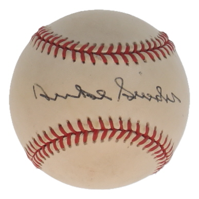 Duke Snider Signed ONL Baseball (JSA) at PristineAuction.com Duke Snider Signed ONL Baseball (JSA) at PristineAuction.com