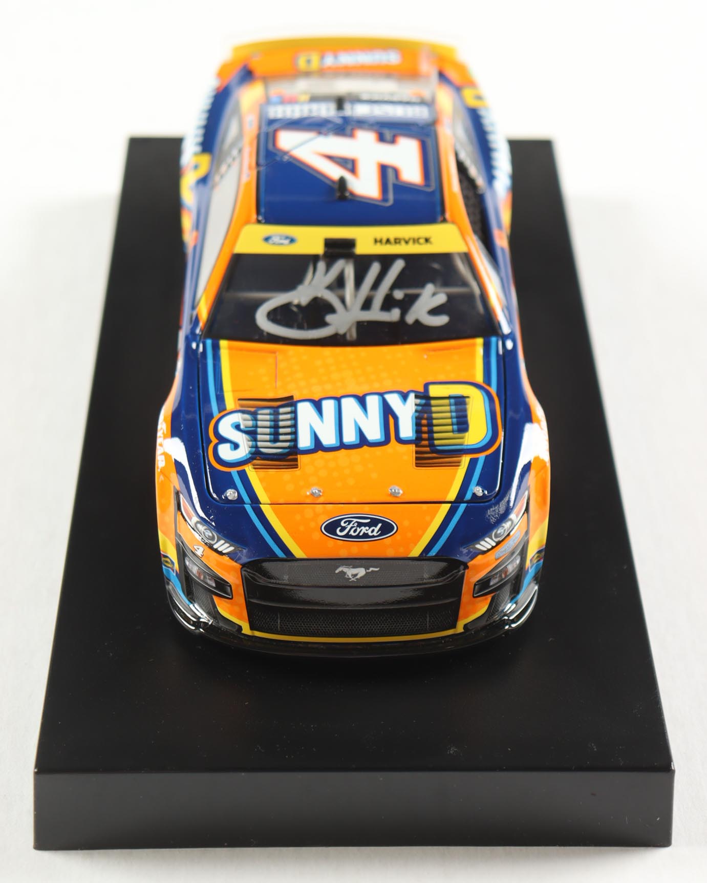 Kevin Harvick Signed 2023 #4 Sunny D | 1:24 Diecast Car (Harvick COA) at PristineAuction.com Kevin Harvick Signed 2023 #4 Sunny D | 1:24 Diecast Car (Harvick COA) at PristineAuction.com