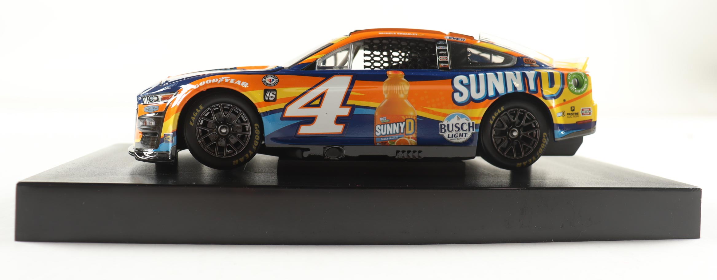 Kevin Harvick Signed 2023 #4 Sunny D | 1:24 Diecast Car (Harvick COA) at PristineAuction.com Kevin Harvick Signed 2023 #4 Sunny D | 1:24 Diecast Car (Harvick COA) at PristineAuction.com