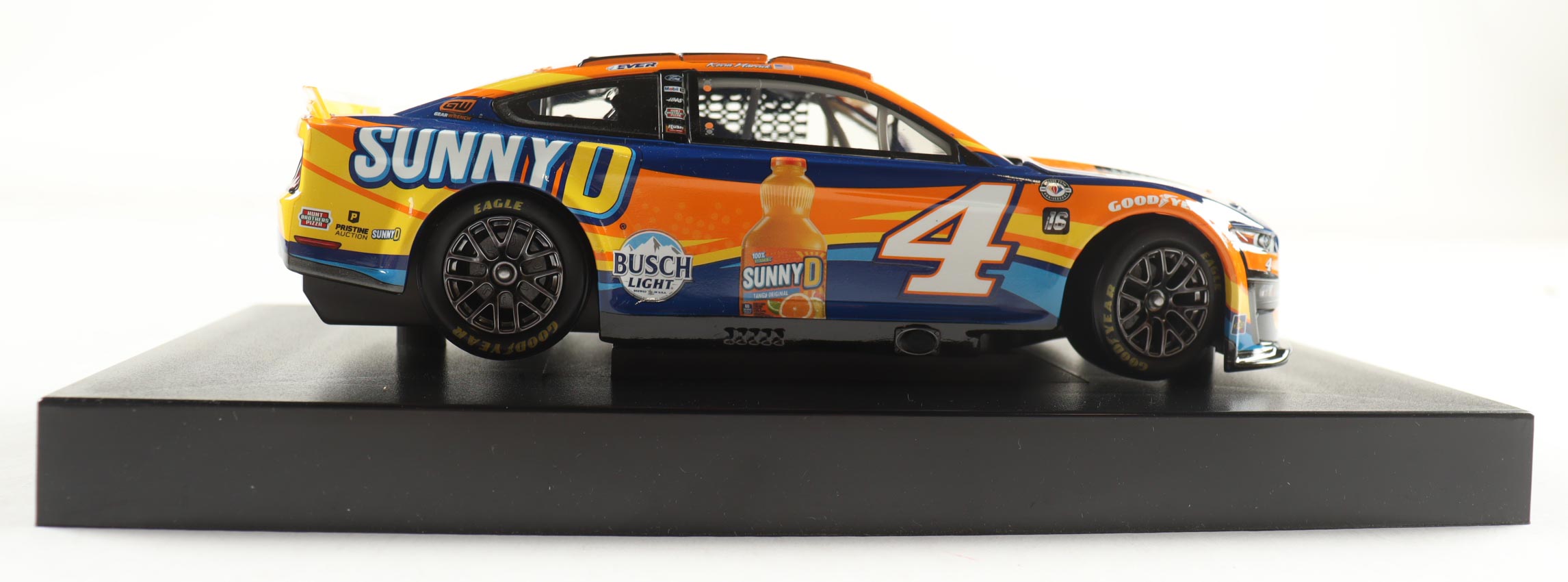 Kevin Harvick Signed 2023 #4 Sunny D | 1:24 Diecast Car (Harvick COA) at PristineAuction.com Kevin Harvick Signed 2023 #4 Sunny D | 1:24 Diecast Car (Harvick COA) at PristineAuction.com