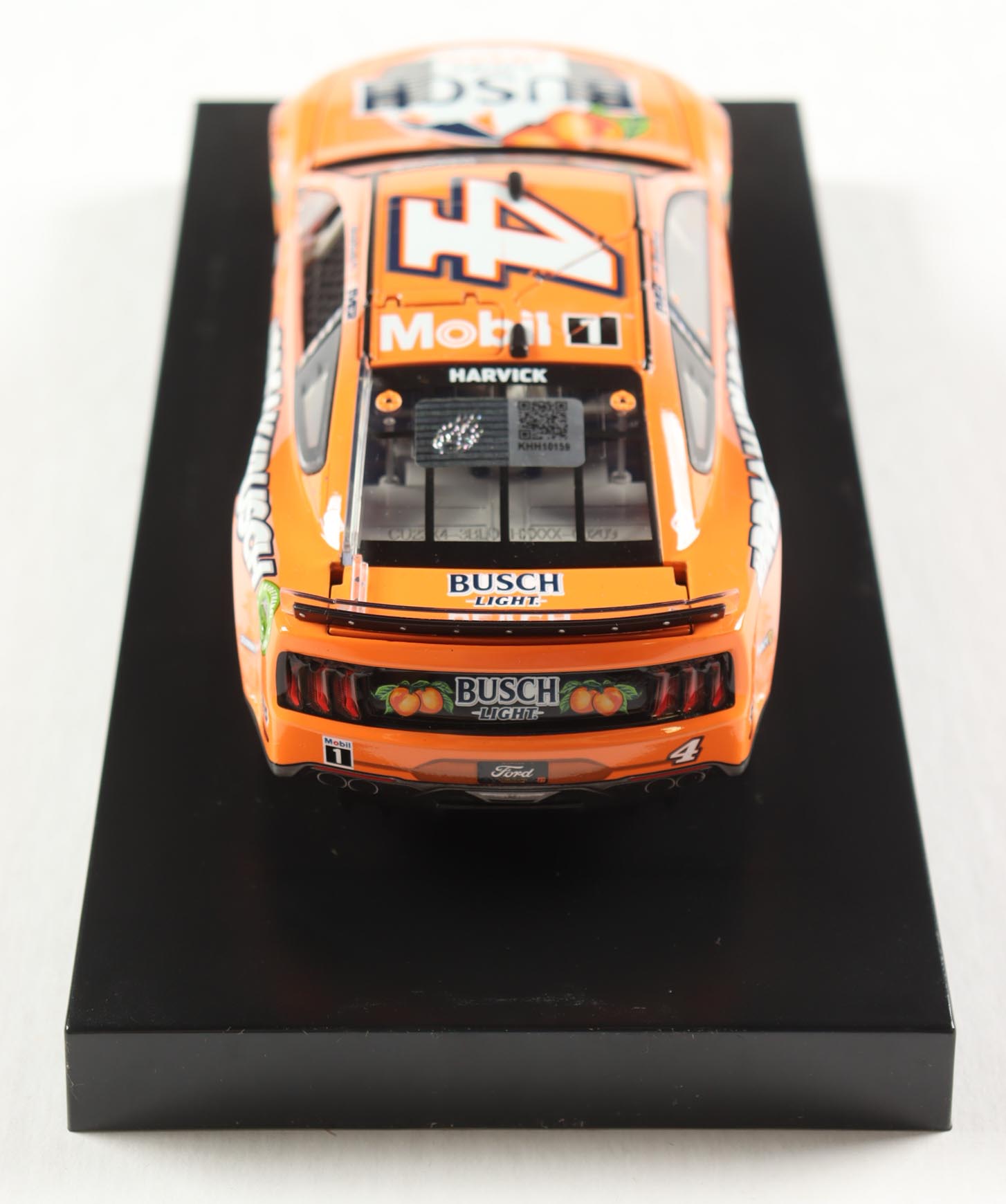 Kevin Harvick Signed 2023 #4 Busch Light Peach | 1:24 Diecast Car (Harvick COA) at PristineAuction.com Kevin Harvick Signed 2023 #4 Busch Light Peach | 1:24 Diecast Car (Harvick COA) at PristineAuction.com