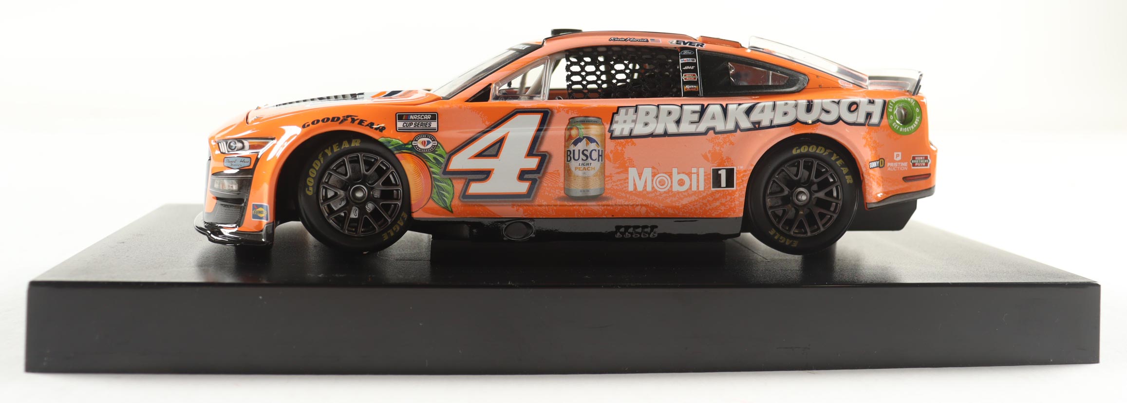 Kevin Harvick Signed 2023 #4 Busch Light Peach | 1:24 Diecast Car (Harvick COA) at PristineAuction.com Kevin Harvick Signed 2023 #4 Busch Light Peach | 1:24 Diecast Car (Harvick COA) at PristineAuction.com
