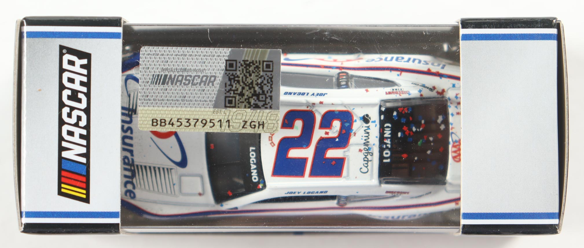 Joey Logano Signed 2025 #22 AAA Insurance Texas Win | 1:64 Diecast Car (Logano COA) at PristineAuction.com Joey Logano Signed 2025 #22 AAA Insurance Texas Win | 1:64 Diecast Car (Logano COA) at PristineAuction.com