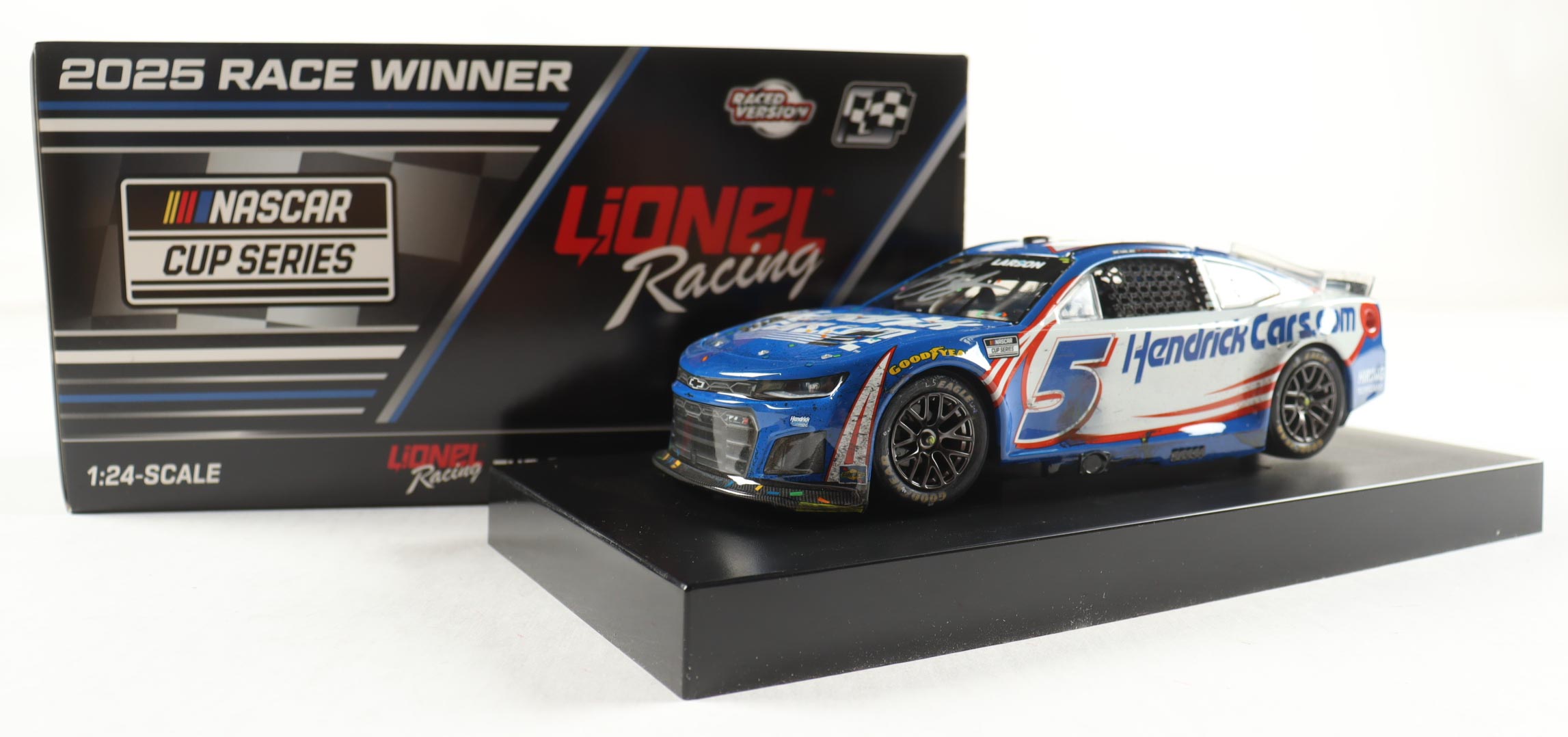 Kyle Larson Signed 2025 #5 HendrickCars.com | Homestead Win | 1:24 Diecast Car (Larson COA) at PristineAuction.com Kyle Larson Signed 2025 #5 HendrickCars.com | Homestead Win | 1:24 Diecast Car (Larson COA) at PristineAuction.com