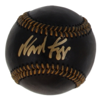 Wade Boggs Signed OML Black Leather Baseball (Beckett) at PristineAuction.com