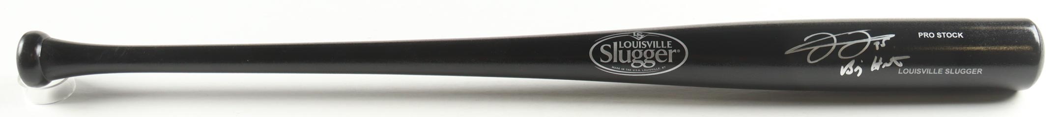 Frank Thomas Signed Louisville Slugger Baseball Bat Inscribed "Big Hurt" (Schwartz) at PristineAuction.com Frank Thomas Signed Louisville Slugger Baseball Bat Inscribed "Big Hurt" (Schwartz) at PristineAuction.com