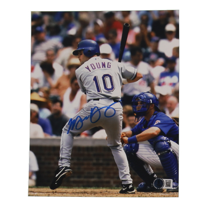 Michael Young Signed Rangers 8x10 Photo (Beckett) at PristineAuction.com Michael Young Signed Rangers 8x10 Photo (Beckett) at PristineAuction.com