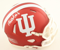 Mikail Kamara Signed Indiana Hoosiers Speed Mini Helmet (Schwartz) at PristineAuction.com