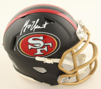 Garrison Hearst Signed 49ers Rivalries Alternate Speed Mini Helmet (Schwartz) at PristineAuction.com