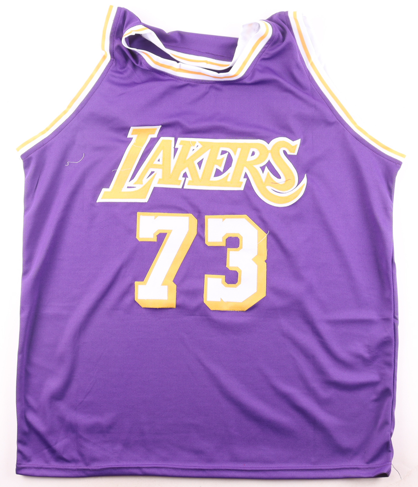 Dennis Rodman Signed Jersey (JSA & SWAU) at PristineAuction.com Dennis Rodman Signed Jersey (JSA & SWAU) at PristineAuction.com