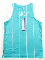 Lamelo Ball Signed Hornets Jordan Authentic Jersey (PSA) at PristineAuction.com
