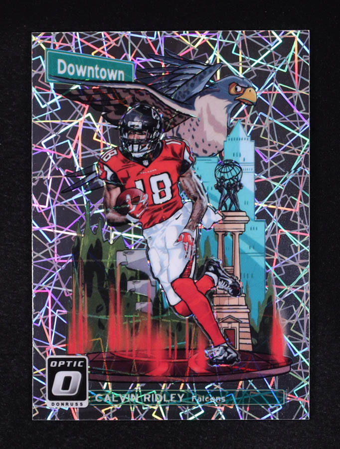 Calvin Ridley 2018 Donruss Optic Downtown #19 RC at PristineAuction.com Calvin Ridley 2018 Donruss Optic Downtown #19 RC at PristineAuction.com