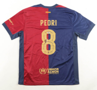 Pedri Signed Barcelona Nike Authentic Jersey (PSA) at PristineAuction.com