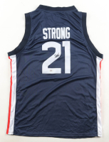 Sarah Strong Signed Jersey (PSA) at PristineAuction.com