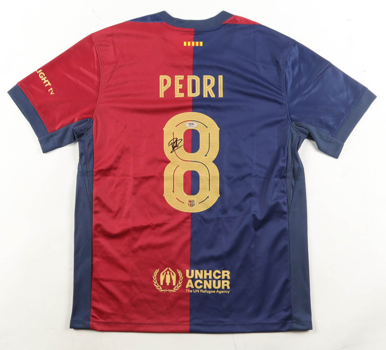 Pedri Signed Barcelona Nike Authentic Jersey (PSA) at PristineAuction.com Pedri Signed Barcelona Nike Authentic Jersey (PSA) at PristineAuction.com