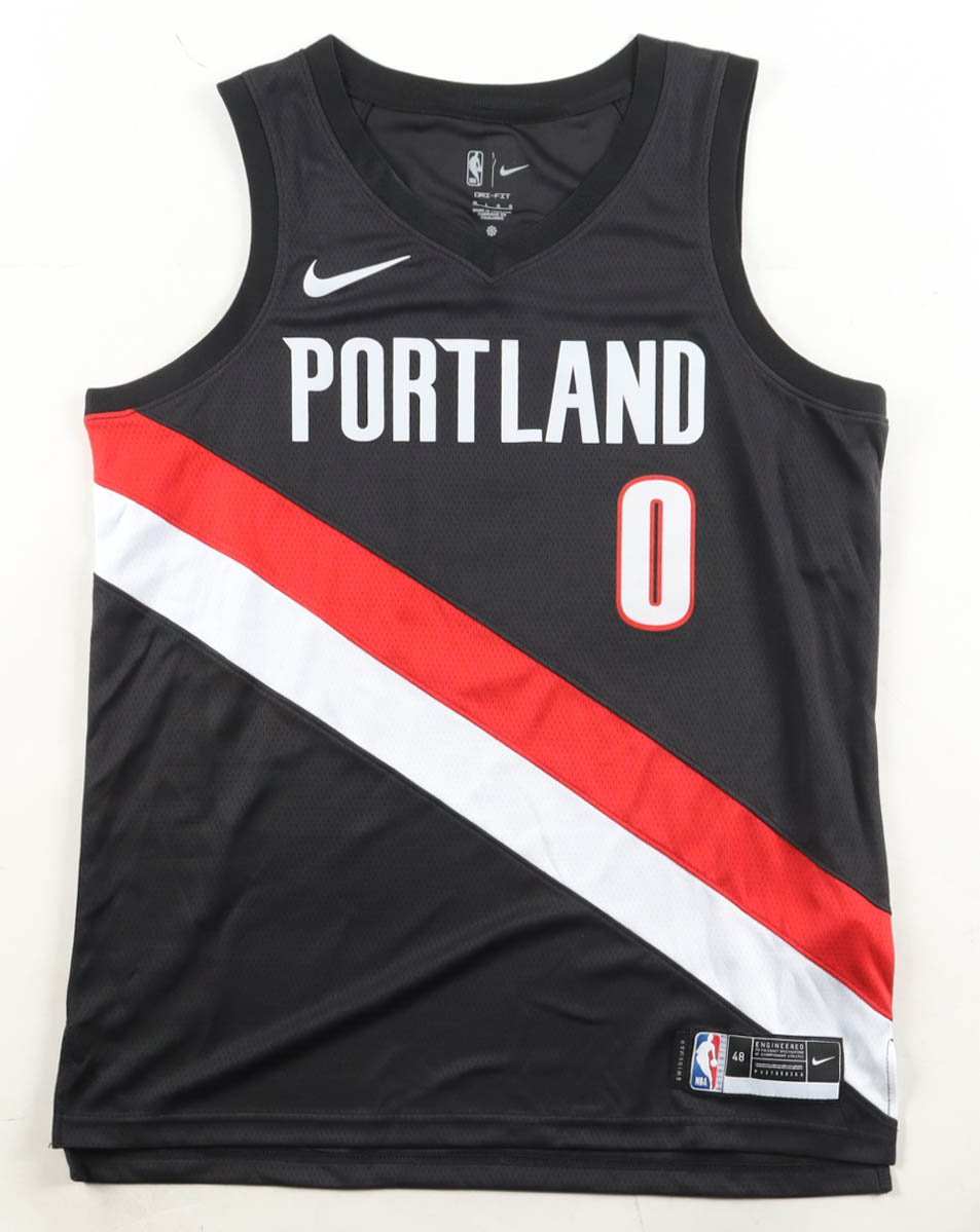Damian Lillard Signed Trail Blazers Nike Authentic Jersey (PSA) at PristineAuction.com Damian Lillard Signed Trail Blazers Nike Authentic Jersey (PSA) at PristineAuction.com