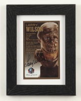 Larry Wilson Signed LE Custom Framed Hall of Fame Postcard (JSA) at PristineAuction.com