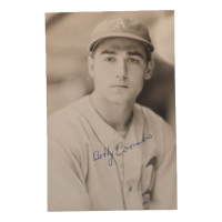 Bobby Coombs Signed 3x5 Photo Postcard (JSA) at PristineAuction.com