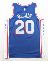 Jared McCain Signed 76ers Nike Authentic Jersey (JSA) at PristineAuction.com